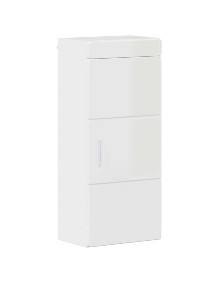 Armadio da bagno a muro TULUM Bianco Lucido 37 x 24,5 x 86 cm