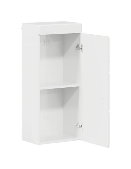Armadio da bagno a muro TULUM Bianco Lucido 37 x 24,5 x 86 cm
