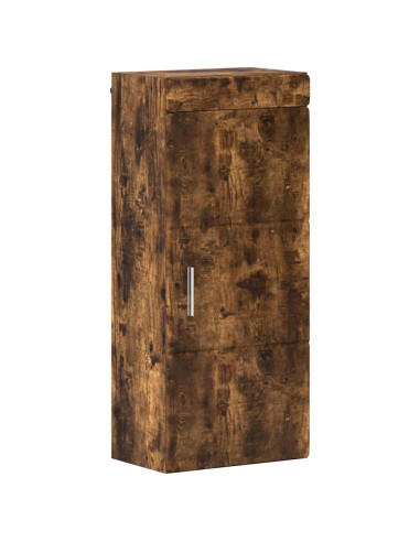 Armadio da bagno a muro TULUM Rovere fumé 37 x 24,5 x 86 cm