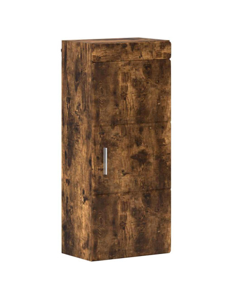 Armadio da bagno a muro TULUM Rovere fumé 37 x 24,5 x 86 cm