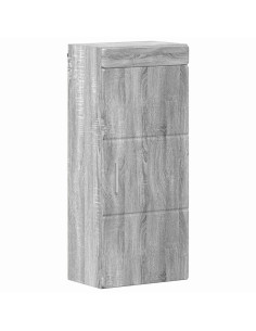 Armadio da bagno a muro TULUM Grigio Sonoma 37 x 24,5 x 86 cm 2