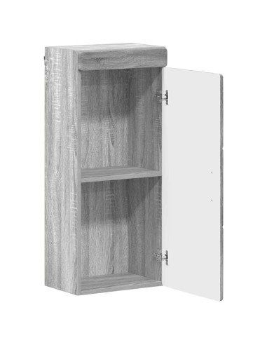 Armadio da bagno a muro TULUM Grigio Sonoma 37 x 24,5 x 86 cm