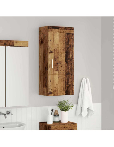Armadio da bagno a muro TULUM Legno vecchio 37 x 24,5 x 86 cm