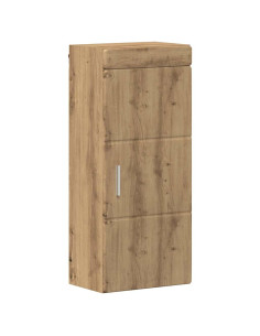 Armadio da bagno a muro con porta TULUM Rovere artigianale 2