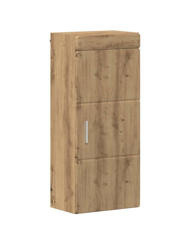 Armadio da bagno a muro con porta TULUM Rovere artigianale