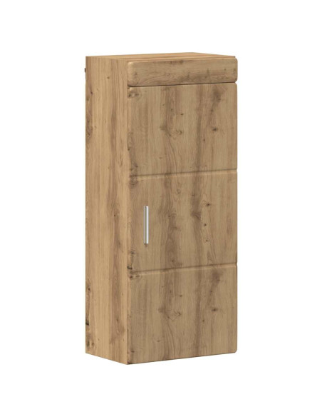 Armadio da bagno a muro con porta TULUM Rovere artigianale