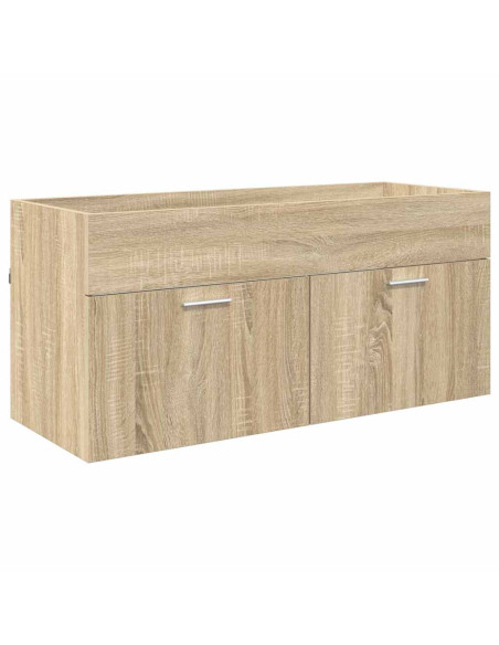 Armadio sottolavello con porta Rovere Sonoma Legno multistrato