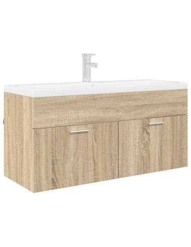 Armadio sottolavello con porta Rovere Sonoma Legno multistrato
