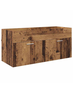 Armadio sottolavello con porta Legno vecchio Legno multistrato 2