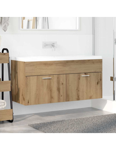 Armadio sottolavello Rovere artigianale Legno multistrato