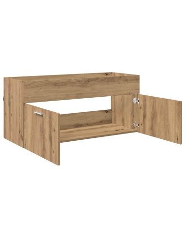 Armadio sottolavello Rovere artigianale Legno multistrato