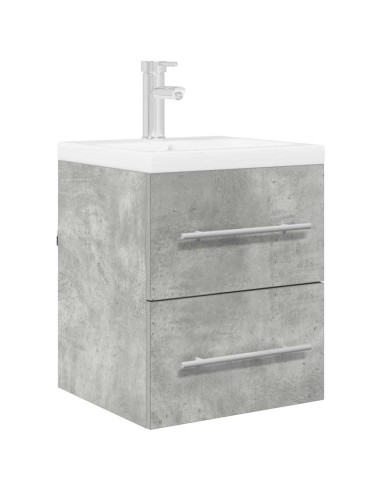 Armadio sottolavello Grigio cemento 38,5 x 41 x 48 cm