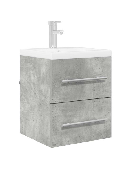 Armadio sottolavello Grigio cemento 38,5 x 41 x 48 cm