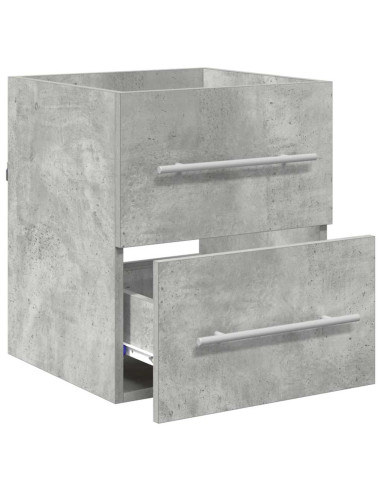Armadio sottolavello Grigio cemento 38,5 x 41 x 48 cm