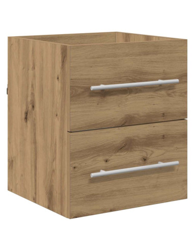 Armadio sottolavello Rovere artigianale 38,5 x 41 x 48 cm
