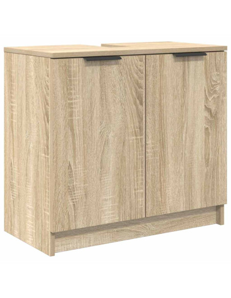Mobile da Bagno con porta Rovere Sonoma 64,5 x 33,5 x 59 cm