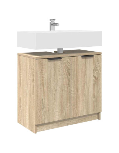 Mobile da Bagno con porta Rovere Sonoma 64,5 x 33,5 x 59 cm