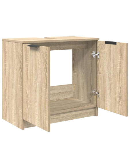 Mobile da Bagno con porta Rovere Sonoma 64,5 x 33,5 x 59 cm