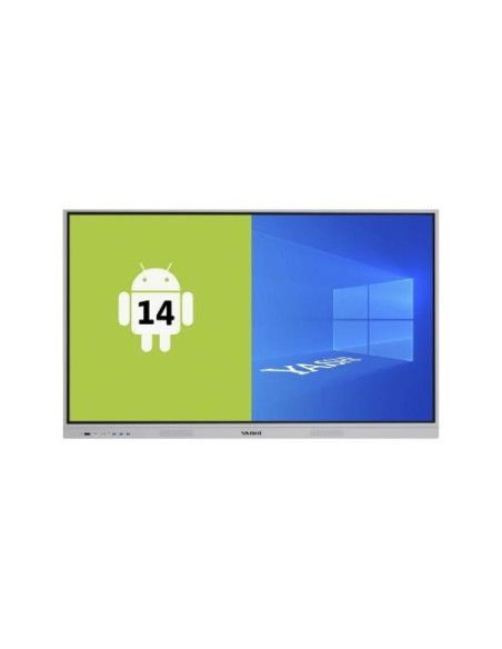 YASHI DISPLAY TOUCH INTERATTIVO 65 16:9 4K UHD 40 TOCCHI, 8GB RAM / 128 GB STORAGE, ANDROID 14