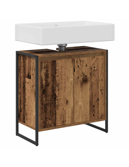 Mobile da Bagno Legno vecchio 60 x 30 x 60 cm Legno multistrato