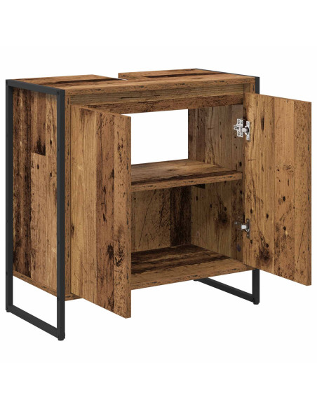 Mobile da Bagno Legno vecchio 60 x 30 x 60 cm Legno multistrato