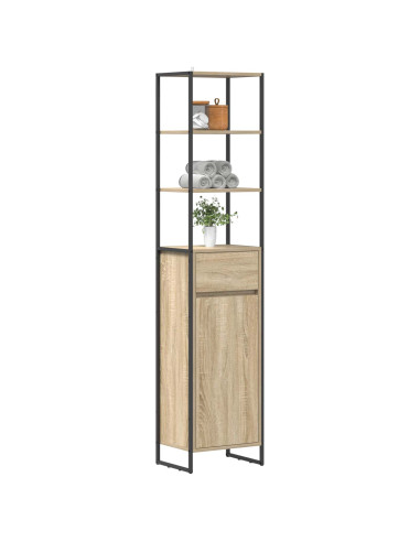 Mobile da Bagno Sonoma 40 x 30 x 180 cm Legno multistrato