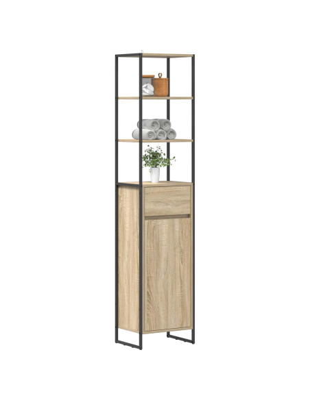 Mobile da Bagno Sonoma 40 x 30 x 180 cm Legno multistrato
