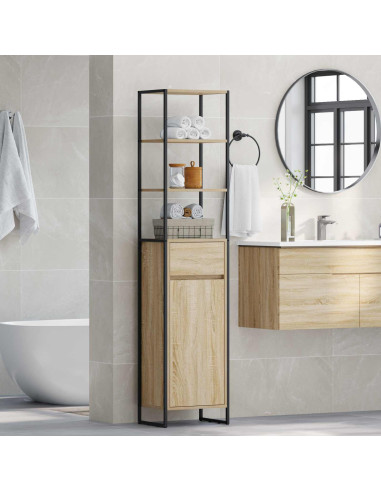 Mobile da Bagno Sonoma 40 x 30 x 180 cm Legno multistrato