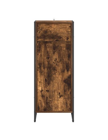 Mobile da Bagno con cassetto Quercia Fumosa 40 x 30 x 100 cm