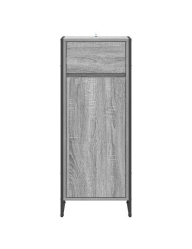 Mobile da Bagno con cassetto Grigio Sonoma 40 x 30 x 100 cm
