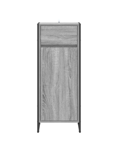 Mobile da Bagno con cassetto Grigio Sonoma 40 x 30 x 100 cm