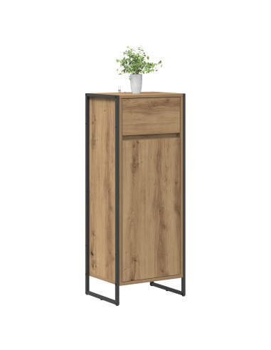 Mobile da Bagno con porta Rovere Artigianale 40 x 30 x 100 cm