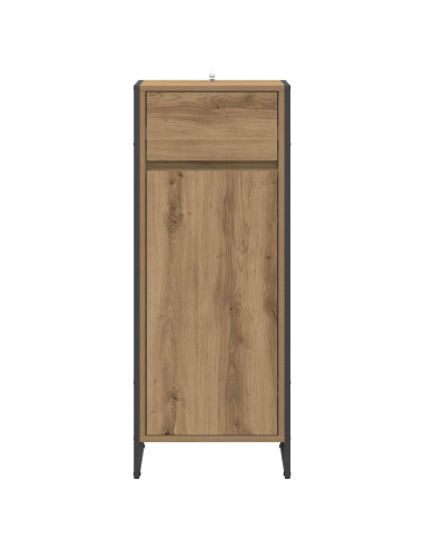 Mobile da Bagno con porta Rovere Artigianale 40 x 30 x 100 cm