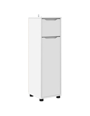 Mobile da Bagno Bianco 30,5 x 30 x 101 cm Legno multistrato