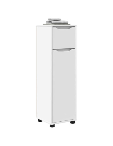 Mobile da Bagno Bianco 30,5 x 30 x 101 cm Legno multistrato