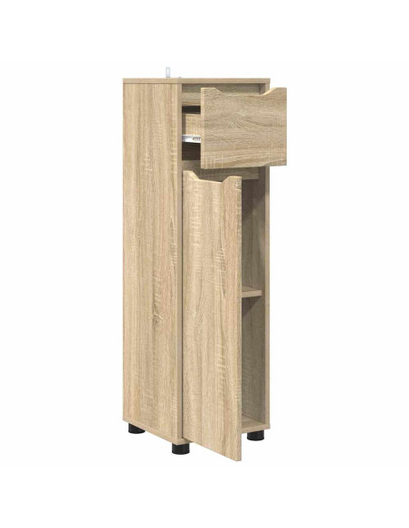 Mobile da Bagno con cassetto Rovere Sonoma 30,5 x 30 x 101 cm