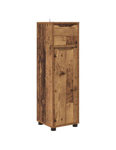 Mobile da Bagno con cassetto Legno vecchio 30,5 x 30 x 101 cm 2