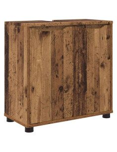 Mobile per lavabo da bagno Legno vecchio 60 x 30 x 60 cm 2