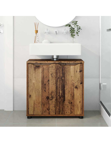 Mobile per lavabo da bagno Legno vecchio 60 x 30 x 60 cm