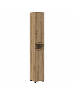 Mobile da Bagno con porta Rovere artigianale 30,5 x 30 x 195 cm 2
