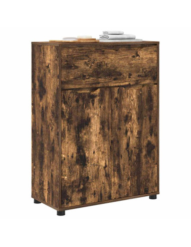 Mobile da Bagno con cassetto Rovere fumé 72,5 x 36,5 x 100 cm