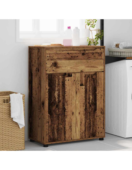Mobile da Bagno con cassetto Legno vecchio 72,5 x 36,5 x 100 cm