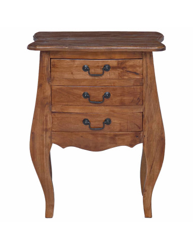 Cassa di stoccaggio 48 x 35 x 64 cm Legno di Mogano Massello