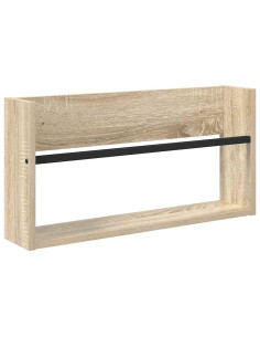 Scaffale per riviste Rovere Sonoma 60 x 12 x 30 cm 2