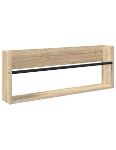 Scaffale per riviste Rovere Sonoma 80 x 12 x 30 cm 2