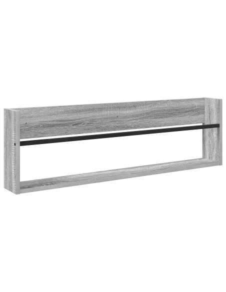Scaffale per riviste Grigio Sonoma 100 x 12 x 30 cm
