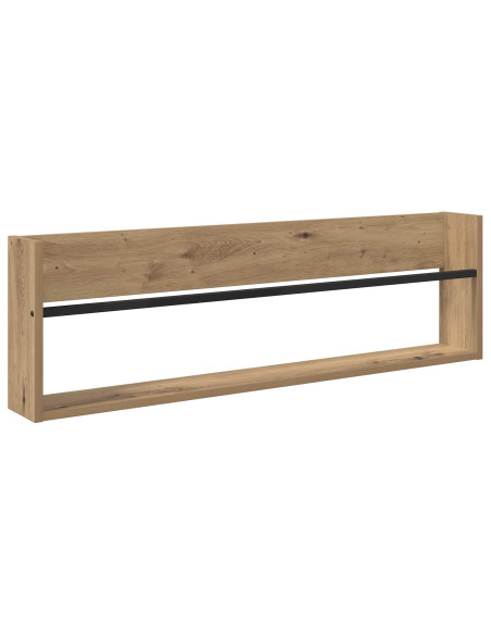 Scaffale per riviste Rovere artigianale 100 x 12 x 30 cm