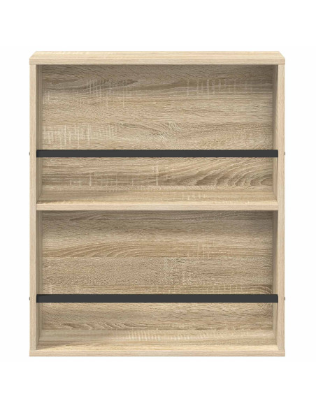Scaffale per riviste Rovere Sonoma 60 x 12 x 70 cm