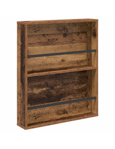 Scaffale per riviste Legno vecchio 60 x 12 x 70 cm 2