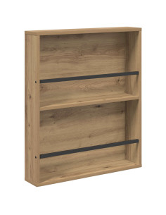 Scaffale per riviste Rovere artigianale 60 x 12 x 70 cm 2